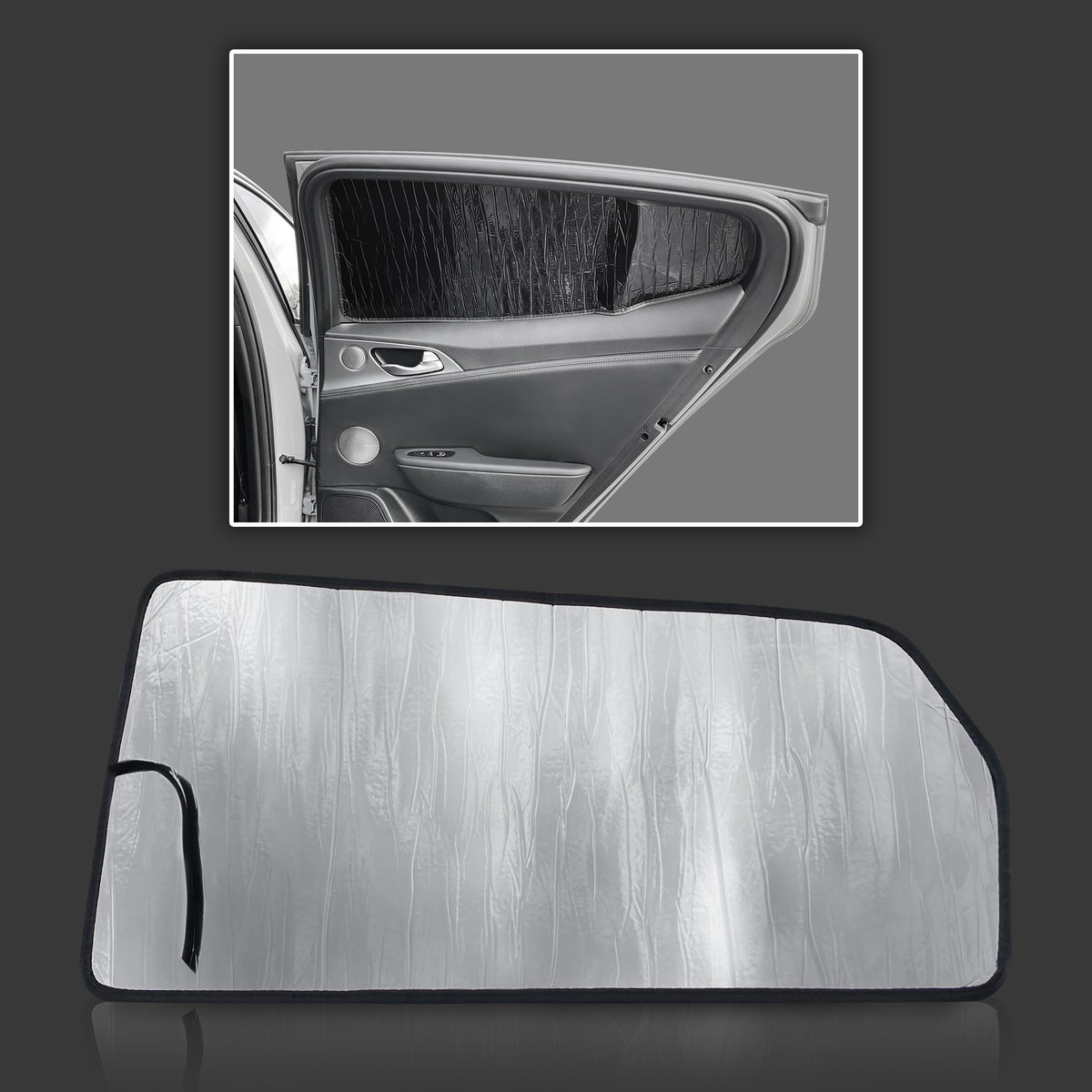 Sunshades for 2018 2023 Kia Stinger Sedan View for more options