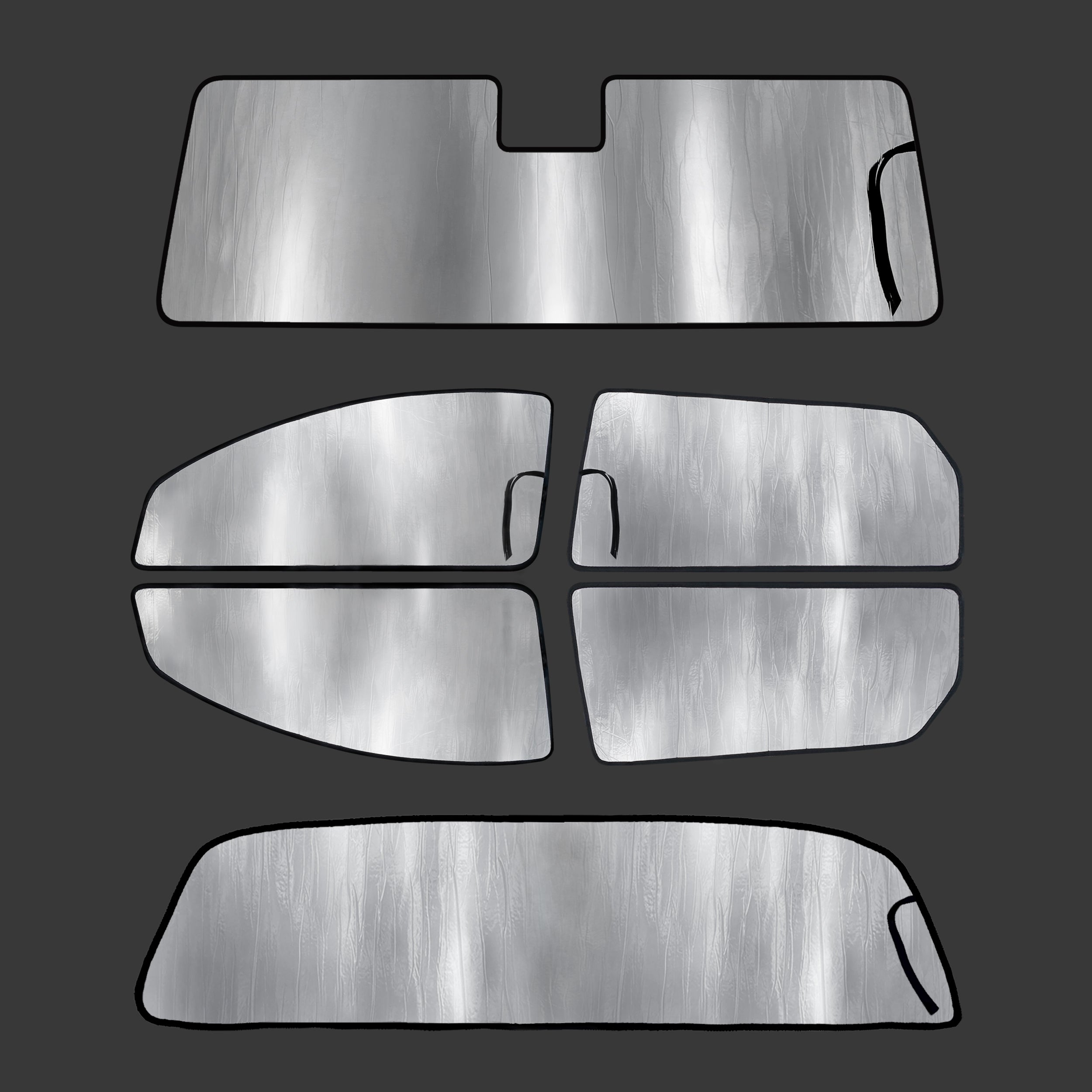 Sunshades for 2020-2024 Jeep Gladiator Pickup (View for more options)