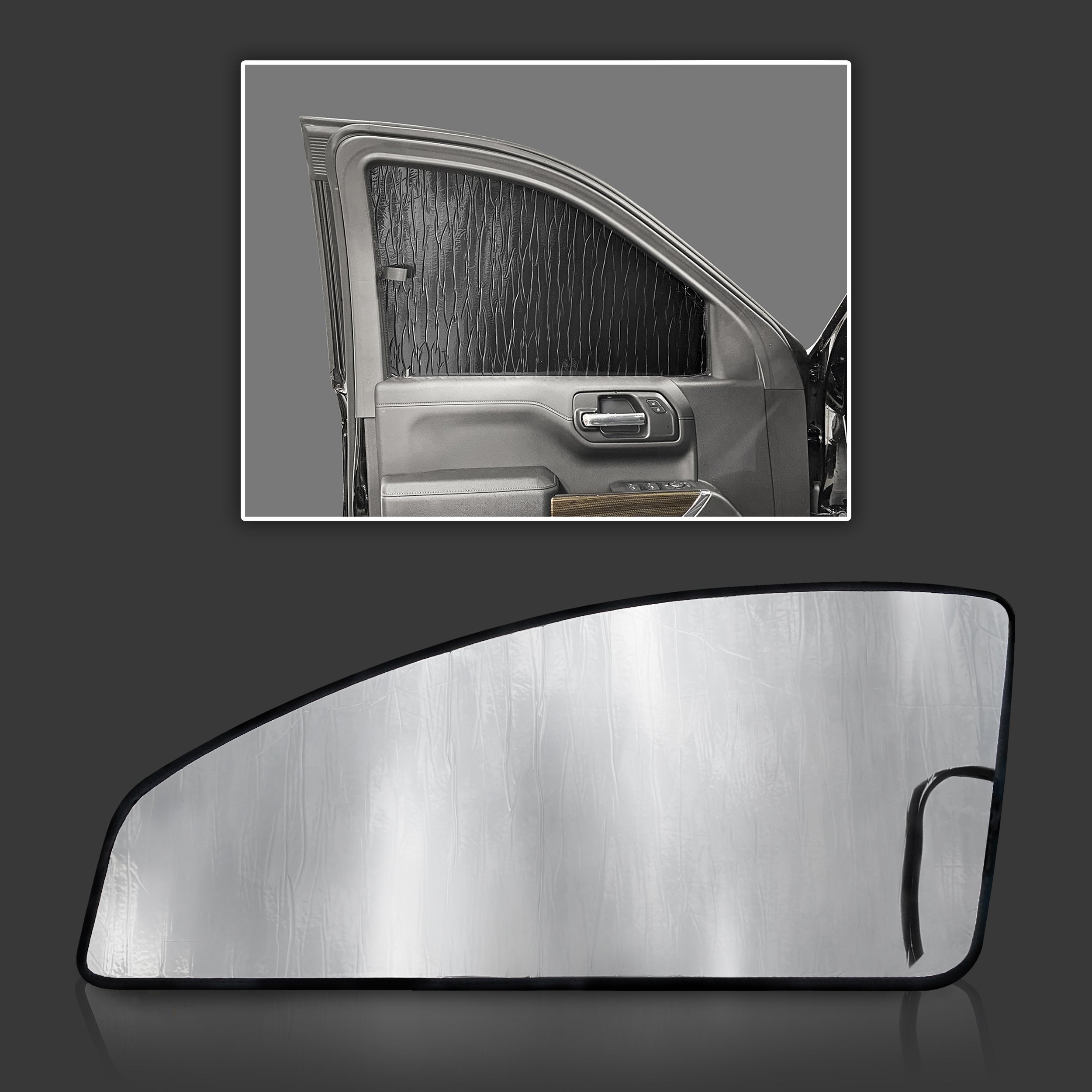 Sunshades for 2019-2024 Chevrolet Silverado 1500 Pickup (View for more options)