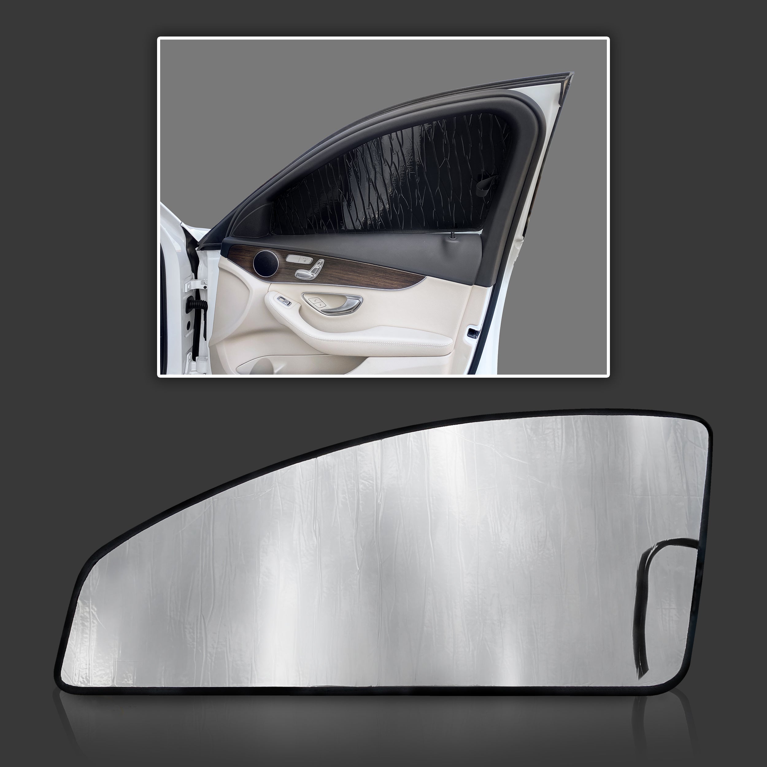 Sunshades for 2015-2021 Mercedes-Benz C-Class Sedan (View for more options)