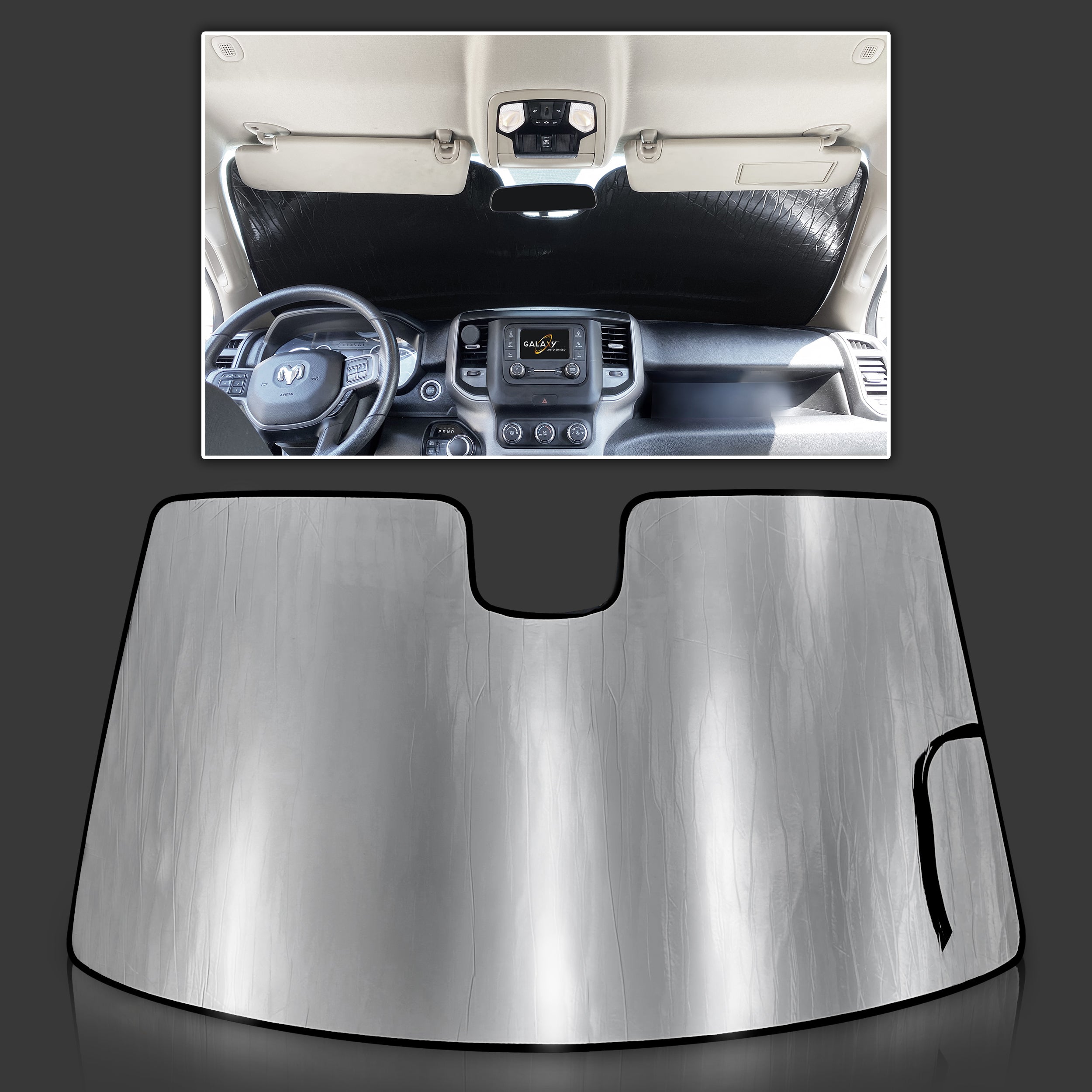 Sunshades for 2010-2024 Dodge RAM 2500/3500 Pickup - Regular, Quad, Crew, & Mega Cabs (View for more options)