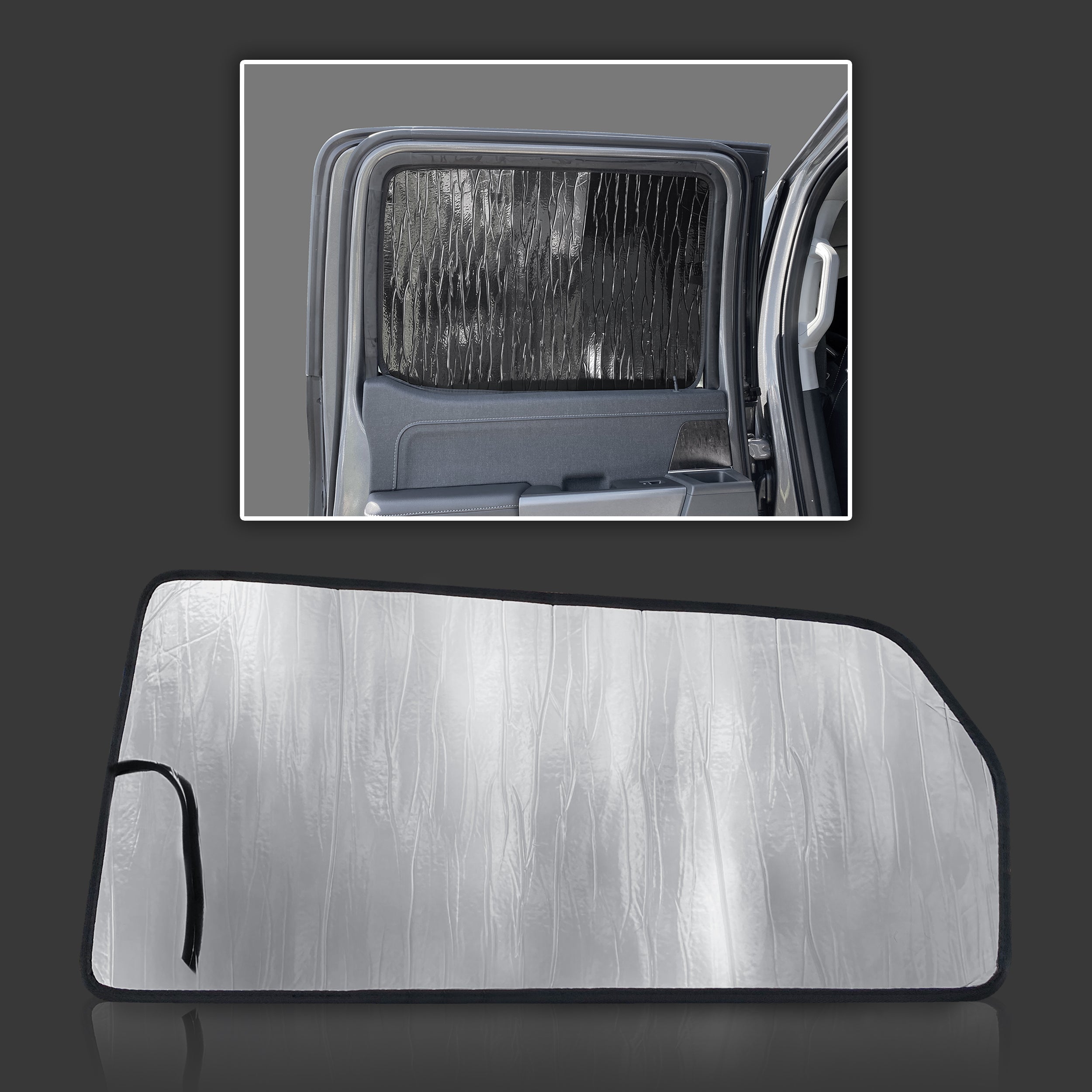 Sunshades for 2023-2024 Ford F-250 F250 F350 F450 Super Duty, 2DR Regular, 4DR Super Cab Crew Cab (View for more options)