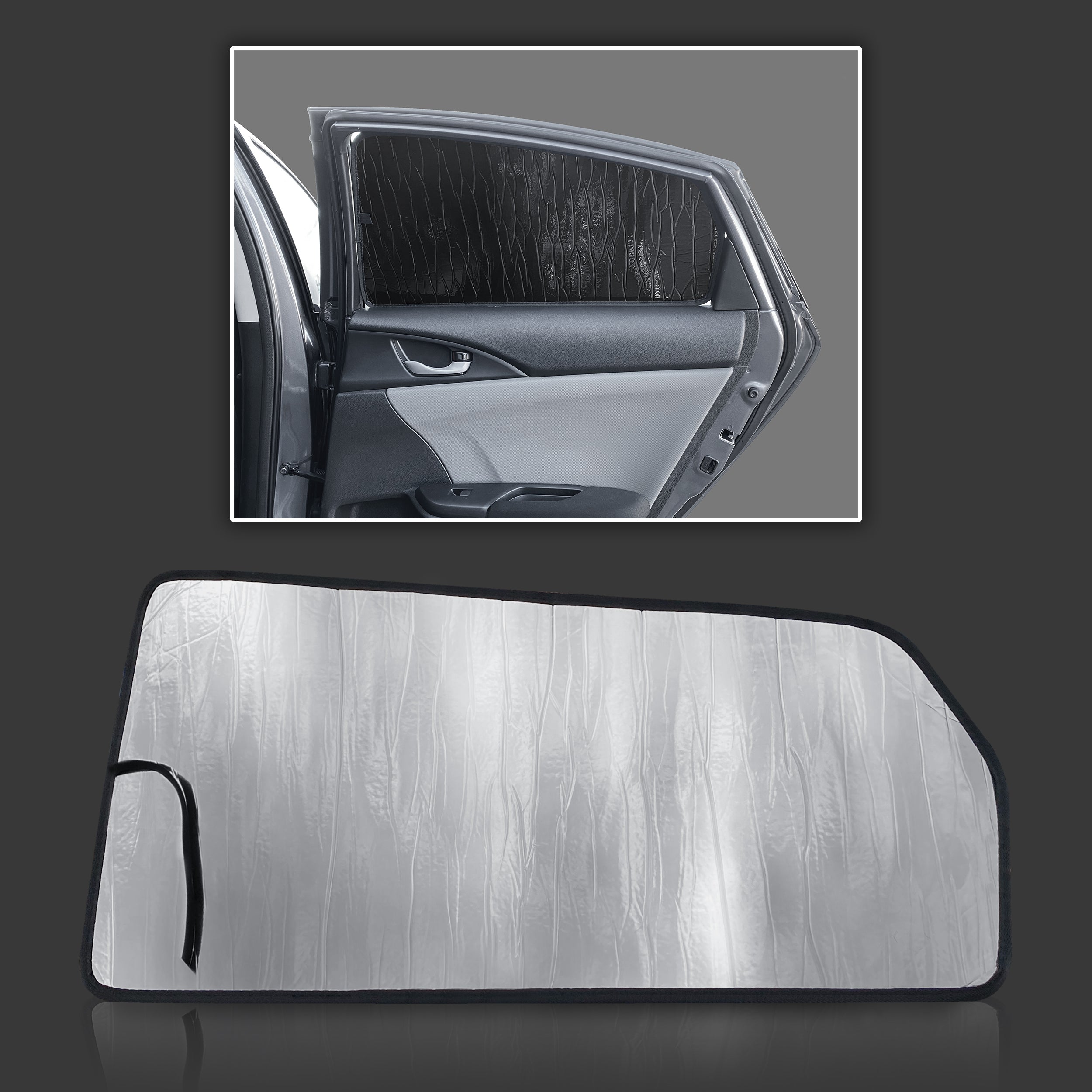 Sunshades for 2016-2021 Honda Civic Sedan, Coupe, & Hatchback (View for more options)