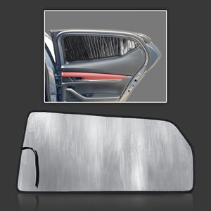 Autotech Park Foldable Sunshade For Mazda 3 Hatchback (2019-2025) - Custom Fit Windshield Sun Shade