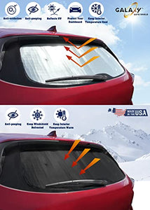 Rear Tailgate Window Sun Shade for 2004-2010 Toyota Sienna Minivan