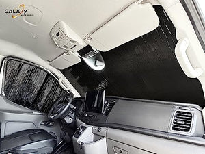 Windshield Sun Shade for 2023-2024 Ford E-Transit EV Van - Low Roof Cargo, Cutaway, Chassis Cab