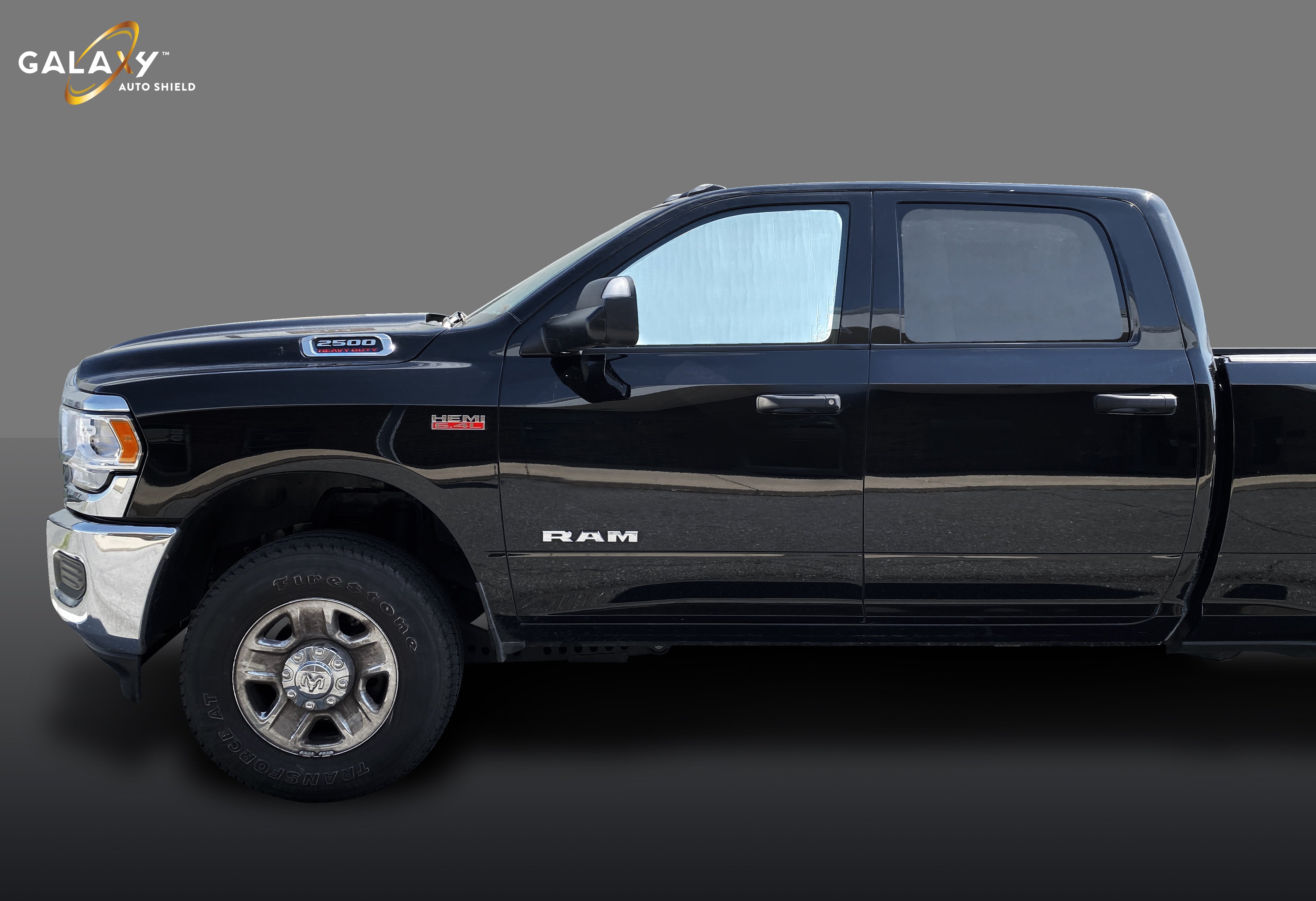 Sunshades for 2010-2024 Dodge RAM 2500/3500 Pickup - Regular, Quad, Crew, & Mega Cabs (View for more options)